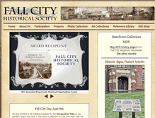 Tablet Screenshot of fallcityhistorical.org